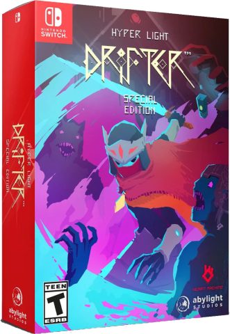 hyper light drifter special edition abylight limited run games nintendo switch cover www.limitedgamenews.com
