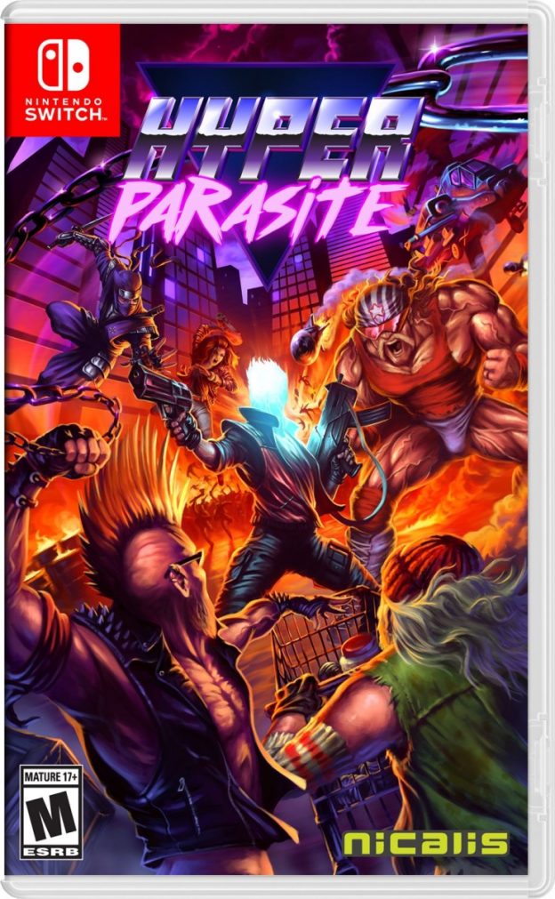 hyperparasite physical retail release nintendo switch cover www.limitedgamenews.com