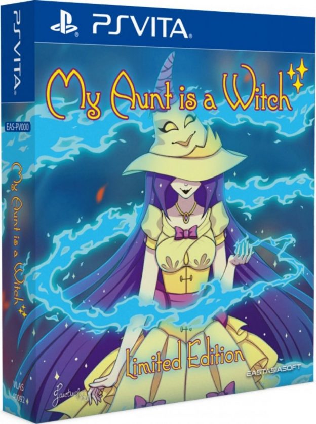 my aunt is a witch limited edition physical retail release eastasiasoft ps vita cover www.limitedgamenews.com
