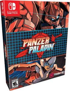 panzer paladin collectors edition physical retail release tribute games nintendo switch cover www.limitedgamenews.com