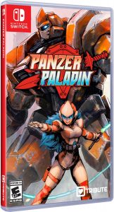 panzer paladin standard edition physical retail release tribute games nintendo switch cover www.limitedgamenews.com