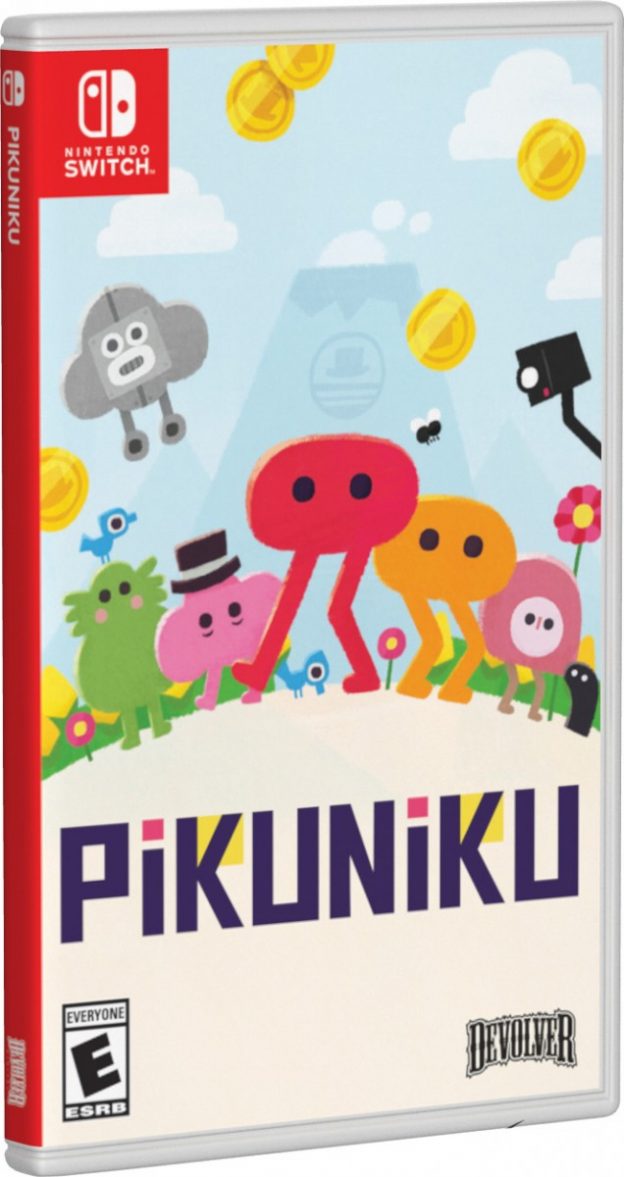 pikuniku physical retail release standard edition special reserve games limited run games cover variant nintendo switch cover www.limitedgamenews.com