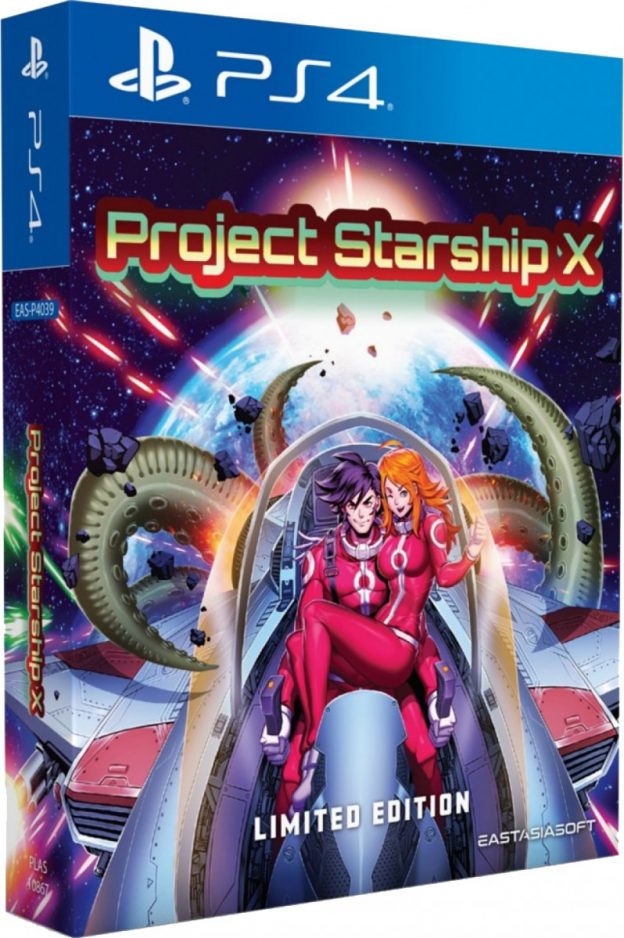 project starship x limited edition eastasiasoft asia multi-language physical retail release playstation 4 cover www.limitedgamenews.com