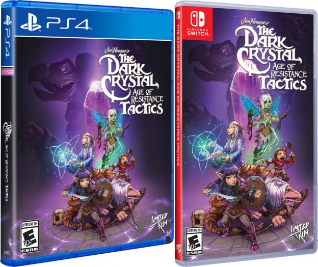 the dark crystal age of resistance tactics standard edition physical retail release limited run games playstation 4 nintendo switch cover www.limitedgamenews.com