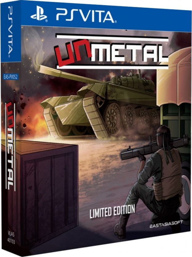 unmetal limited edition eastasiasoft asia multi-language physical retail release playstation vita cover www.limitedgamenews.com