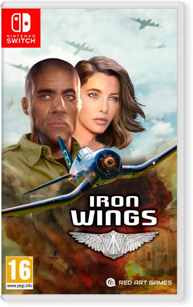 iron wings physical retail release red art games nintendo switch cover www.limitedgamenews.com