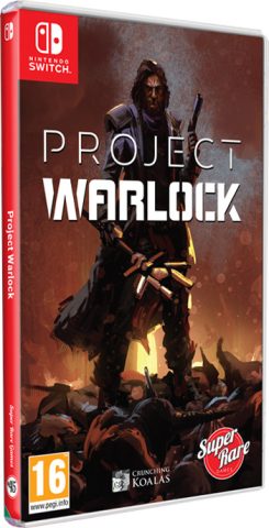 project warlock physical retail release super rare games nintendo switch cover www.limitedgamenews.com