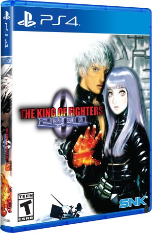 the king of fighters 2000 standard edition physical retail release limited run games playstation 4 cover www.limitedgamenews.com