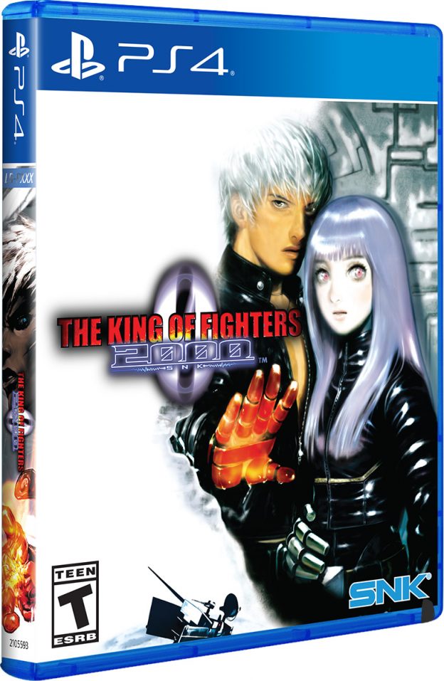 the king of fighters 2000 standard edition physical retail release limited run games playstation 4 cover www.limitedgamenews.com