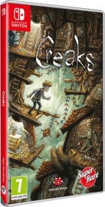 creaks physical retail release super rare games nintendo switch cover www.limitedgamenews.com