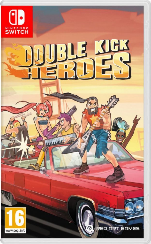 double kick heroes physical retail release red art games standard edition nintendo switch cover www.limitedgamenews.com