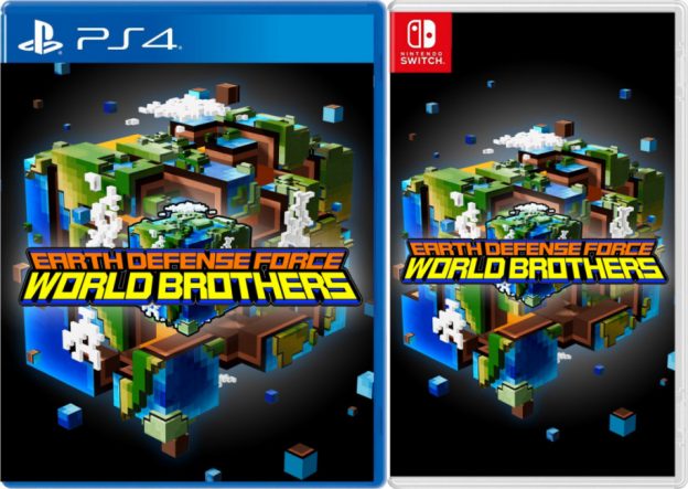 earth defense force world brothers physical retail release asia multi-language playstation 4 nintendo switch cover www.limitedgamenews.com
