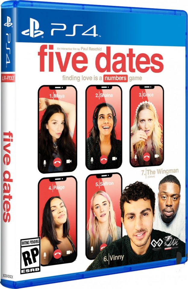 five dates physical retail release limited run games playstation 4 cover www.limitedgamenews.com