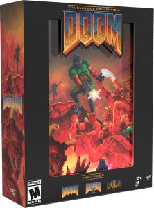doom the classics collection physical retail release limited run games collectors edition playstation 4 nintendo switch cover www.limitedgamenews.com