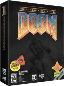 doom the classics collection physical retail release limited run games special edition playstation 4 nintendo switch cover www.limitedgamenews.com