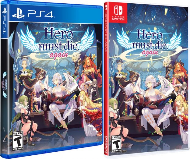 hero must die again physical retail release standard edition degica games playstation 4 nintendo switch cover www.limitedgamenews.com
