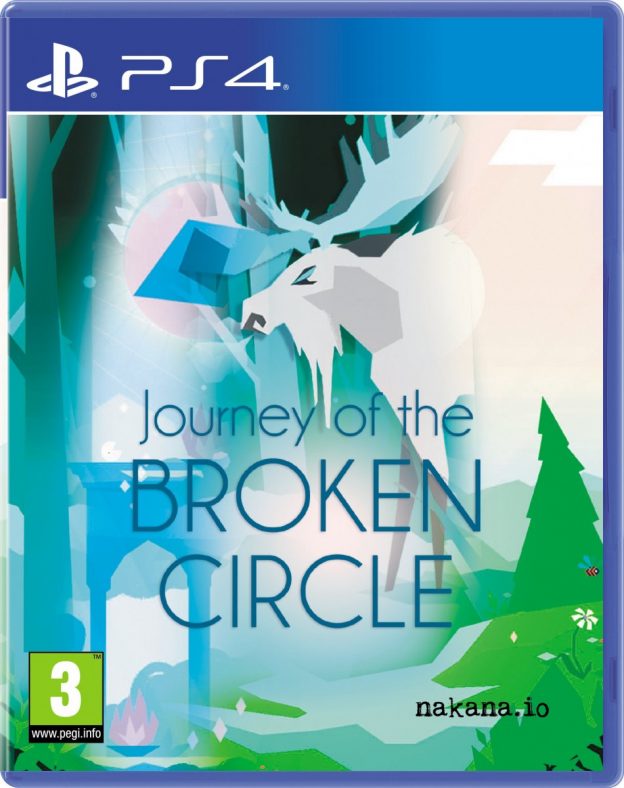 journey of the broken circle physical retail release red art games playstation 4 cover www.limitedgamenews.com