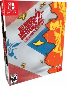 no more heroes 2 desperate struggle physical retail release collectors edition nintendo switch cover www.limitedgamenews.com