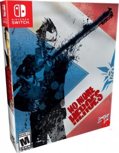 no more heroes physical retail release collectors edition nintendo switch cover www.limitedgamenews.com