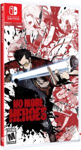 no more heroes physical retail release standard edition nintendo switch cover www.limitedgamenews.com