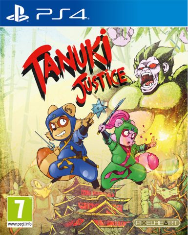 tanuki justice physical retail release pixelheart playstation 4 cover www.limitedgamenews.com