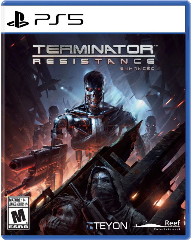 terminator resistance enhanced us physical retail release standard edition reef entertainment playstation 4 cover www.limitedgamenews.com
