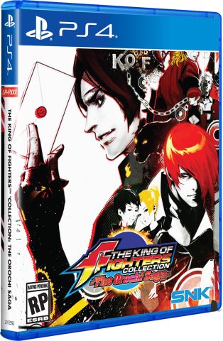 the king of fighters collection the orochi saga physical retail release standard edition limited run games playstation 4 cover www.limitedgamenews.com