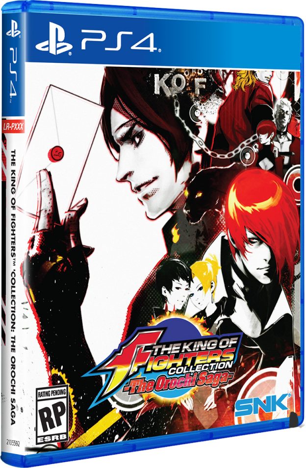 the king of fighters collection the orochi saga physical retail release standard edition limited run games playstation 4 cover www.limitedgamenews.com