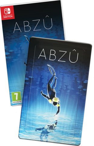 abzû physical retail release steelbook and standard release super rare games nintendo switch cover www.limitedgamenews.com