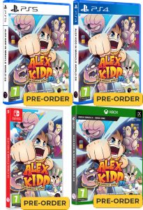 alex kidd in miracle world dx standard edition merge games xbox one playstation 4 playstation 5 nintendo switch cover www.limitedgamenews.com