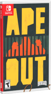 ape out limited run games cover variant physical retail release special reserve games nintendo switch cover www.limitedgamenews.com