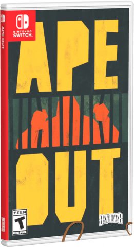 ape out limited run games cover variant physical retail release special reserve games nintendo switch cover www.limitedgamenews.com