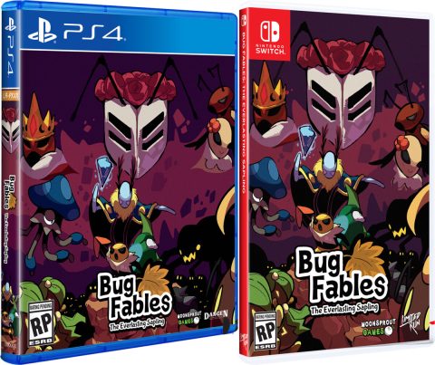 bug fables physical retail release standard edition limited run games playstation 4 nintendo switch cover www.limitedgamenews.com