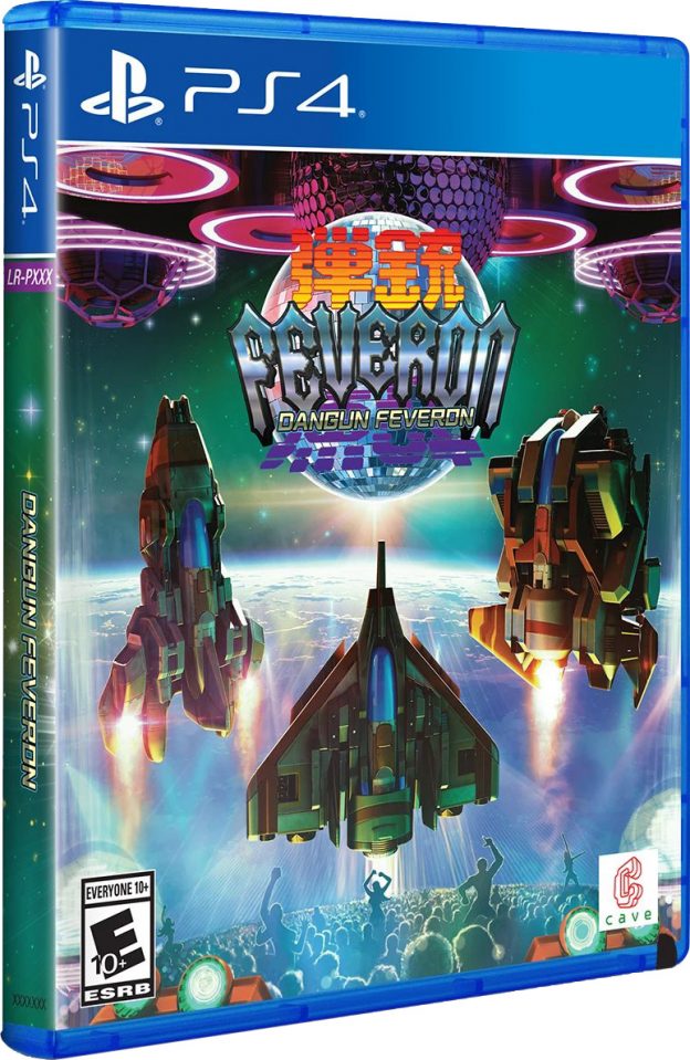 dangun feveron physical retail game limited run games standard edition playstation 4 www.limitedgamenews.com