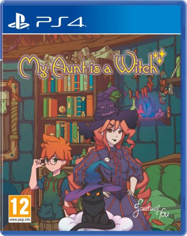 my aunt is a witch physical retail release red art games playstation 4 cover www.limitedgamenews.com