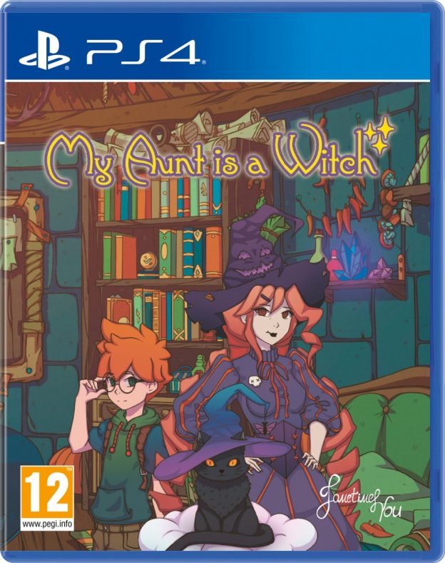 my aunt is a witch physical retail release red art games playstation 4 cover www.limitedgamenews.com