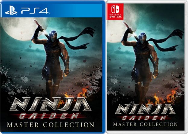 ninja gaiden master collection physical retail release asia multi-language playstation 4 nintendo switch cover www.limitedgamenews.com