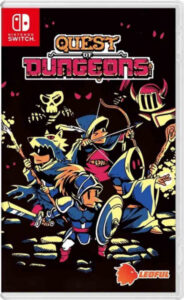 quest of dungeons physical retail release leoful asia multi-language nintendo switch cover www.limitedgamenews.com