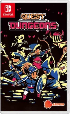 quest of dungeons physical retail release leoful asia multi-language nintendo switch cover www.limitedgamenews.com
