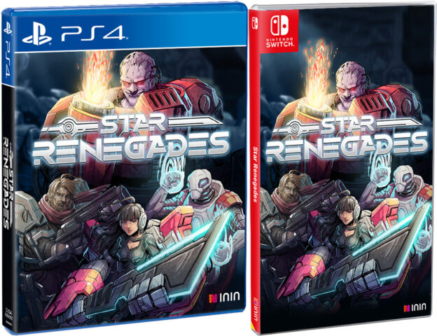 star renegades physical retail release standard edition inin games playstation 4 nintendo switch cover www.limitedgamenews.com