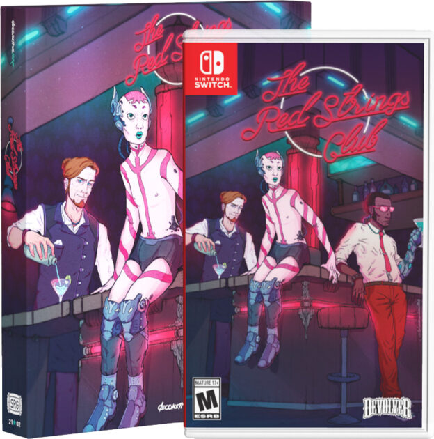 the red strings club switch reserve physical retail release special reserve games nintendo switch cover www.limitedgamenews.com