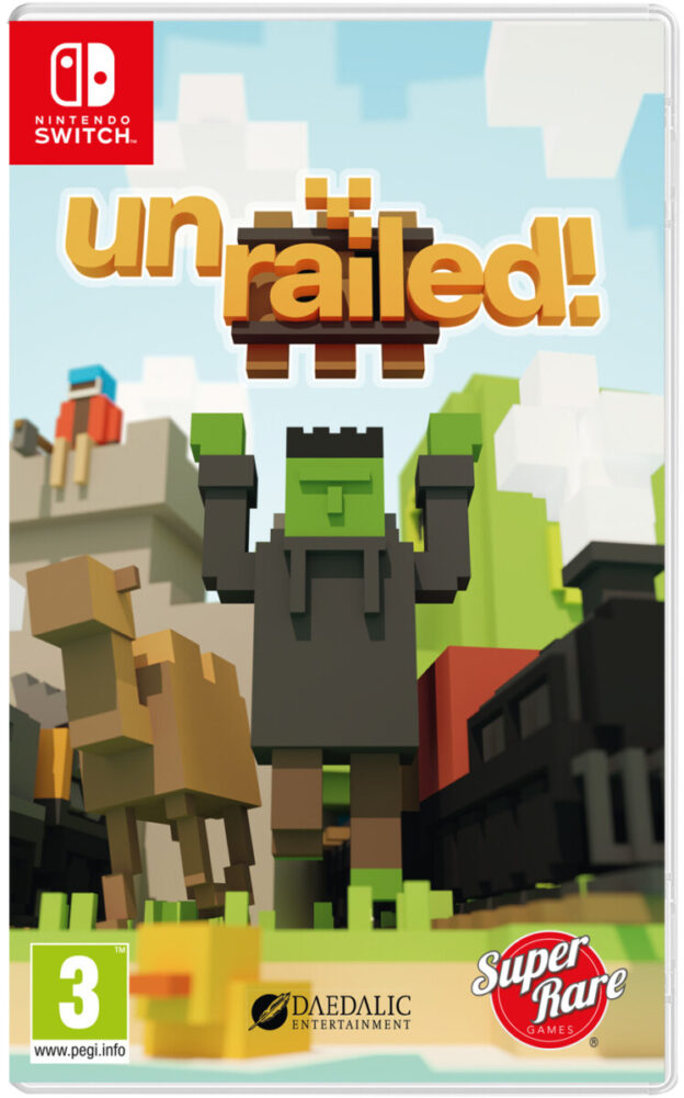 unrailed! physical retail release super rare games nintendo switch cover www.limitedgamenews.com