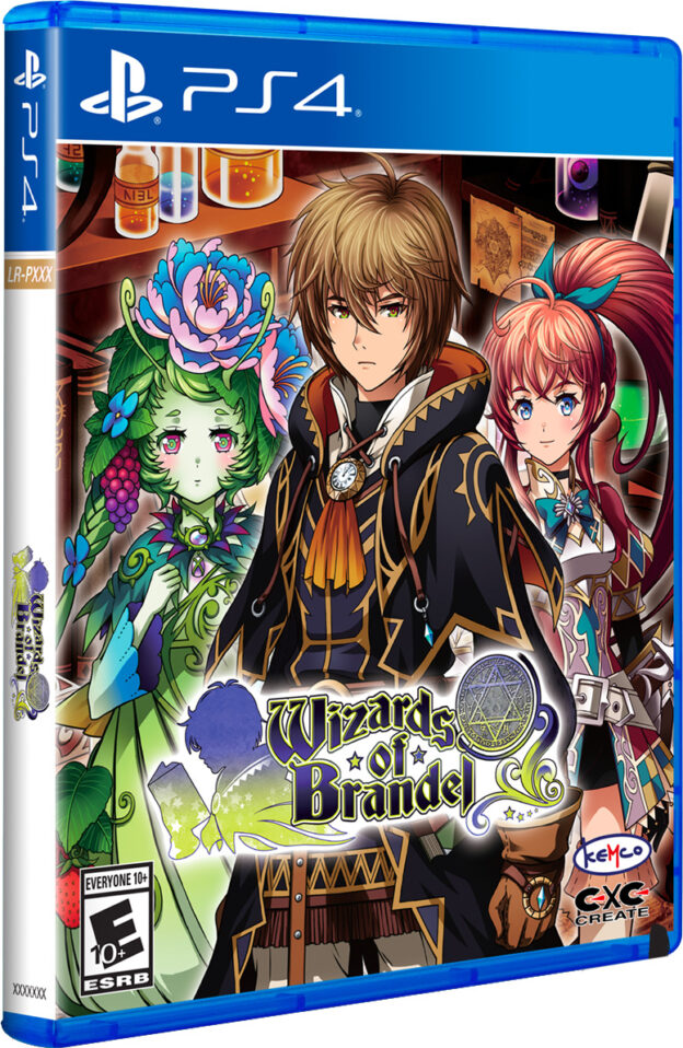 wizards of brandel physical retail release limited run games playstation 4 cover www.limitedgamenews.com