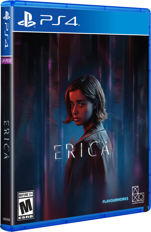 erica physical retail release limited run games playstation 4 cover www.limitedgamenews.com