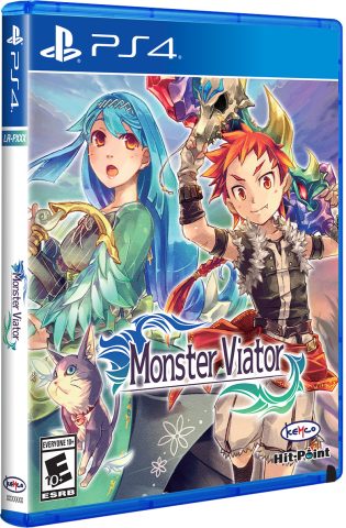 monster viator physical retail release limited run games playstation 4 cover www.limitedgamenews.com