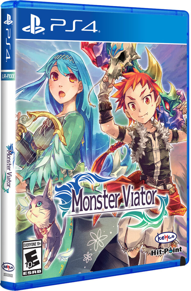monster viator physical retail release limited run games playstation 4 cover www.limitedgamenews.com