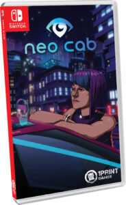 neo cab physical retail release 1print games nintendo switch cover www.limitedgamenews.com