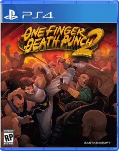 one finger death punch 2 physical retail release vgny soft eastasiasoft playstation 4 cover www.limitedgamenews.com