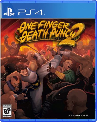 one finger death punch 2 physical retail release vgny soft eastasiasoft playstation 4 cover www.limitedgamenews.com