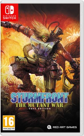 sturmfront the mutant war übel edition physical retail release red art games nintendo switch cover www.limitedgamenews.com